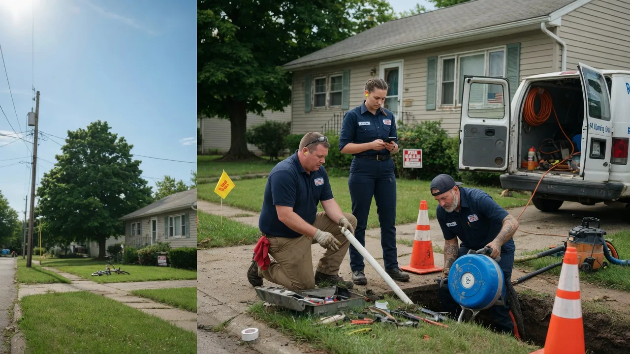 Sewer Line Repair in Lennon, MI near me